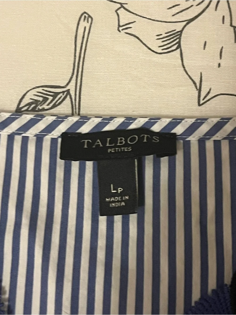 Talbots vertical navy